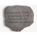 Kay Berry Inc Kay Berry- Inc. 60720 Sweet Little Flower Of Heavenly Birth - Memorial - 11 Inches x 10 Inches 60720